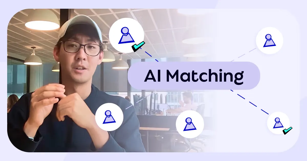 Illustration of Respondent AI matching