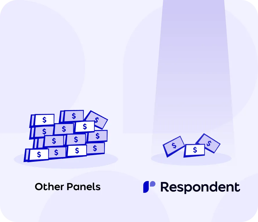 Pricing illustration for academic recruitment