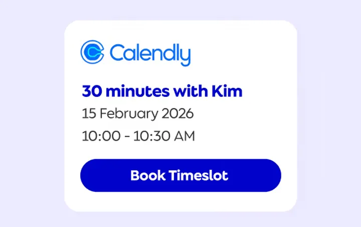 Calendly integration card