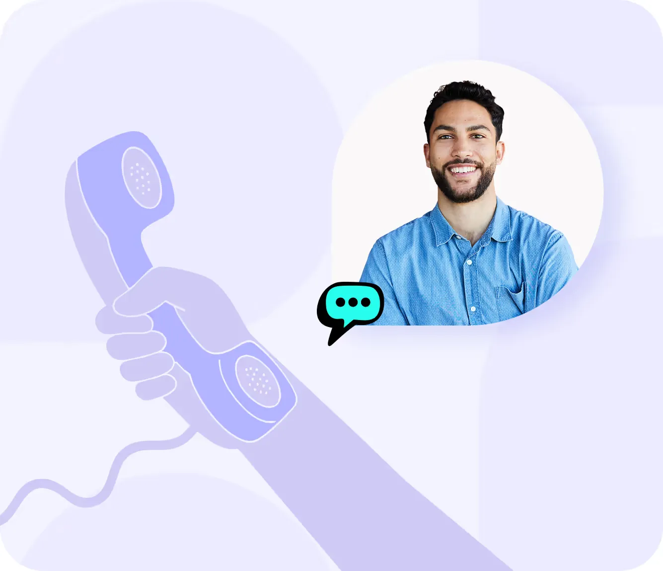 Dedicated account management illustration for enterprise research teams