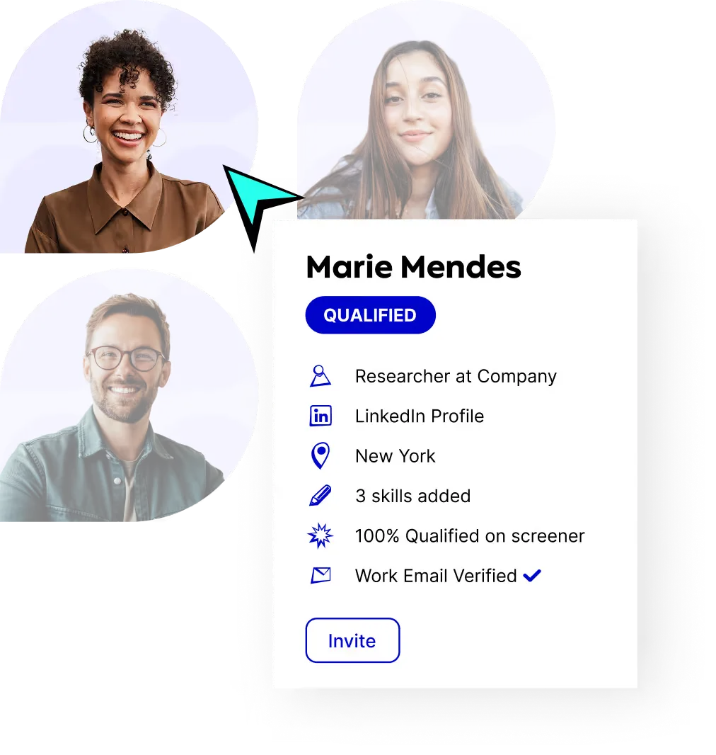 Respondent survey fraud prevention illustration