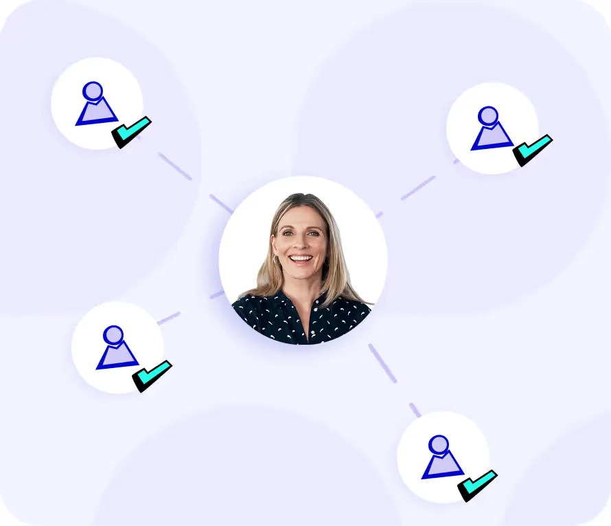 Illustration of academic participant targeting