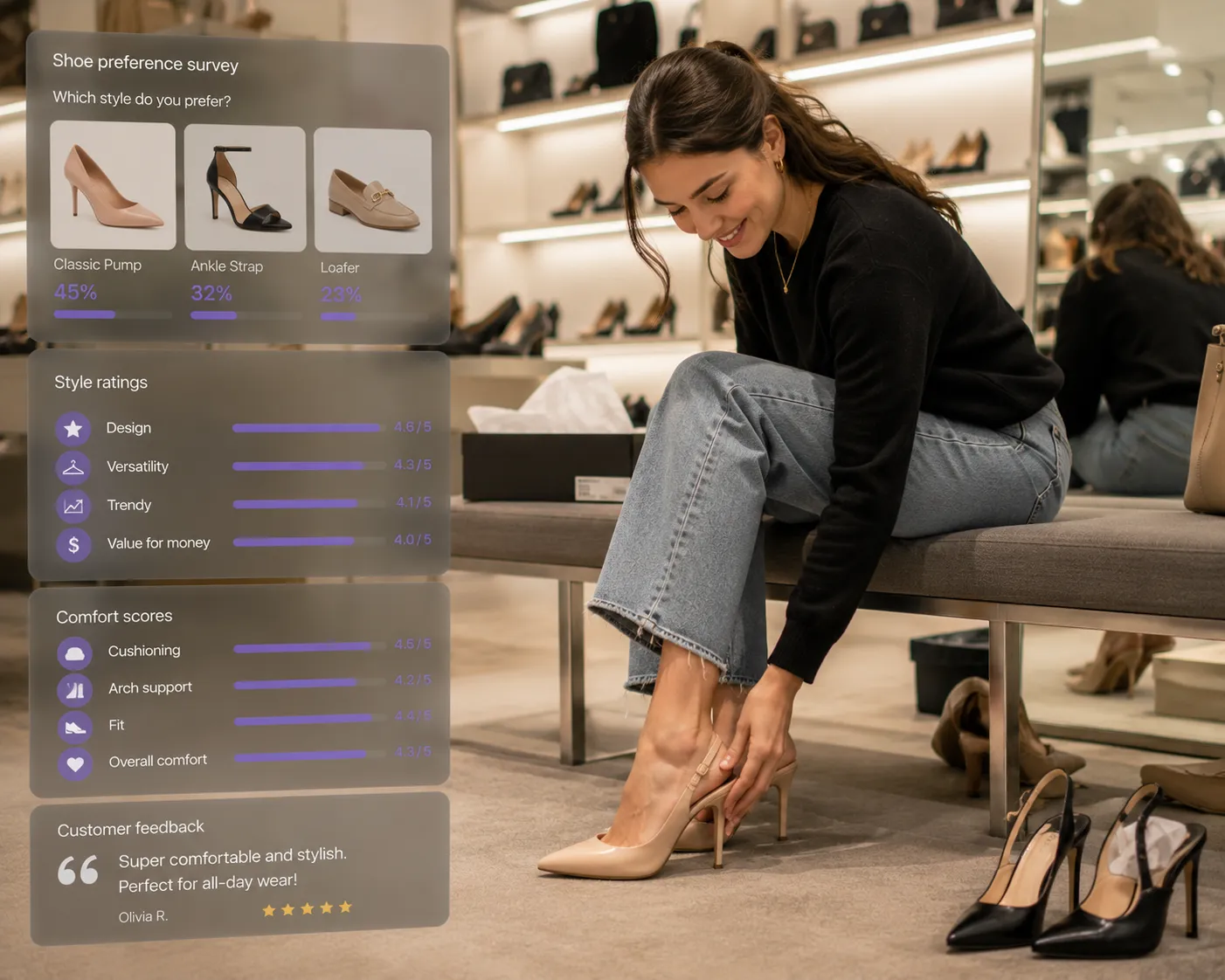 A buyer weighing price options