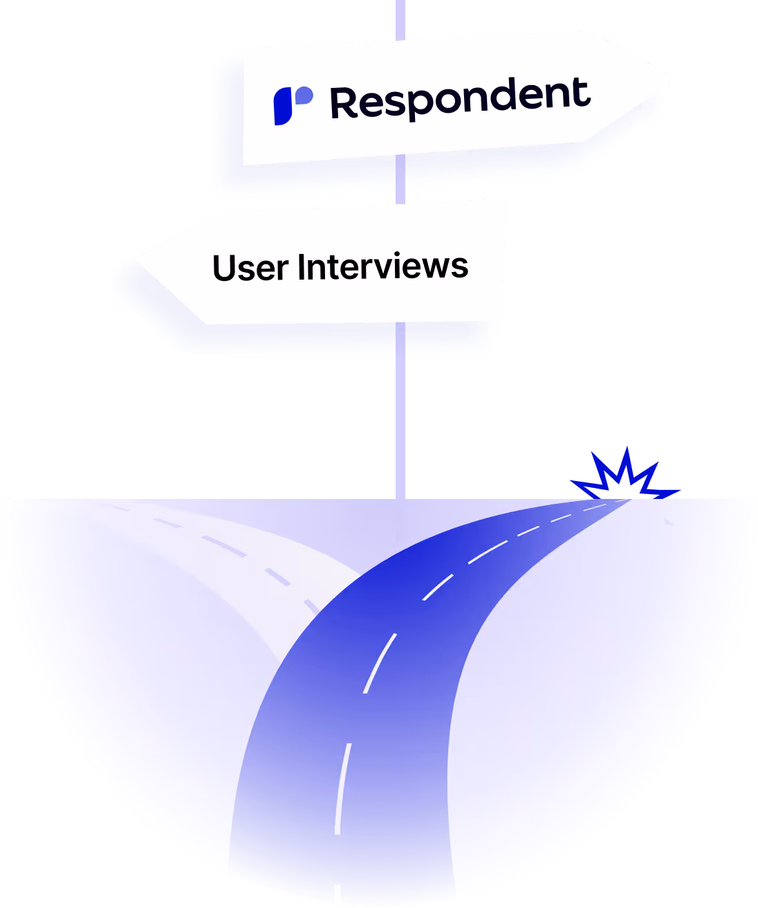 Comparison illustration for Respondent versus User Interviews