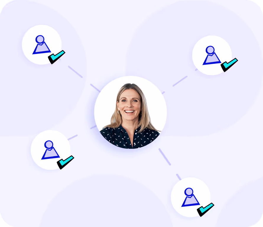 Illustration of academic participant targeting